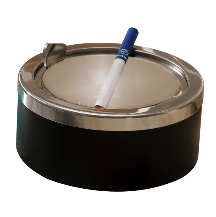 

Factory Quality Excellence Luxury 20cm Round Square Stainless Steel Custom Cigar Ashtray