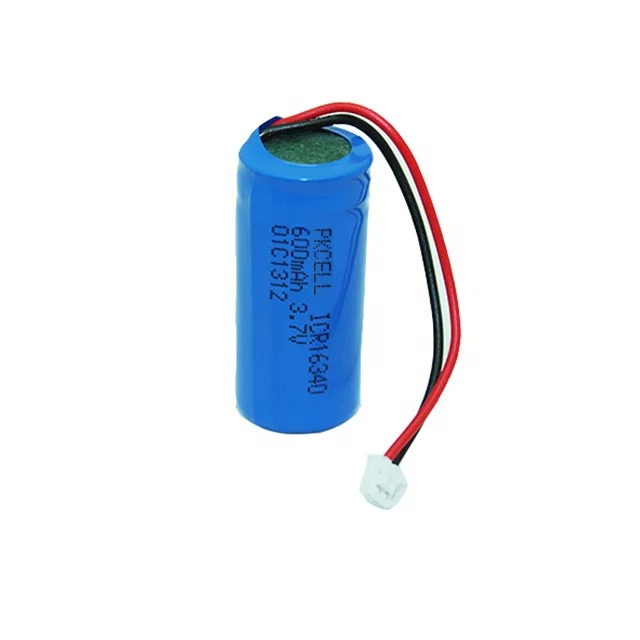 

Wireless mouse battery icr16340 3.7v CR123A 600 700mAh lithium ion cell rechargeable battery hot sale in global market