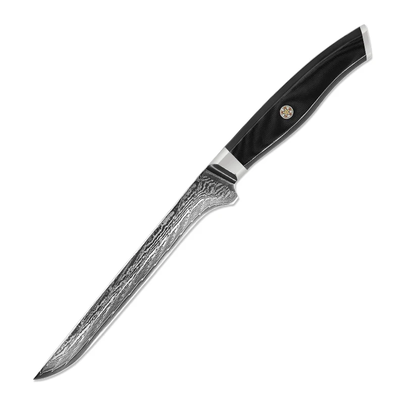 

Best Fillet 5.5 Inch VG10 Steel Damascus Boning Knife
