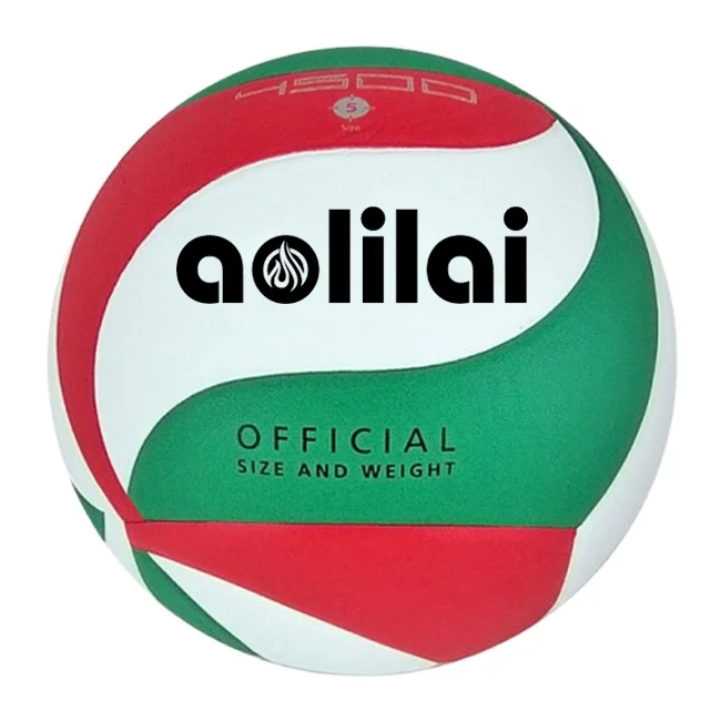 

Wholesale Voleibol Brand customized logo volleyball 4500 5000 V5M Indoor PU Laminated Ball Size 5 Charms Volleyball