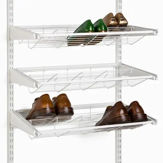 
Wardrobe Closet wire shoe rack for home organizer 