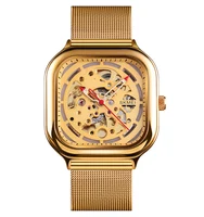 

SKMEI 9184 stainless steel bracelet watches men luxury brand automatic mechanical watch