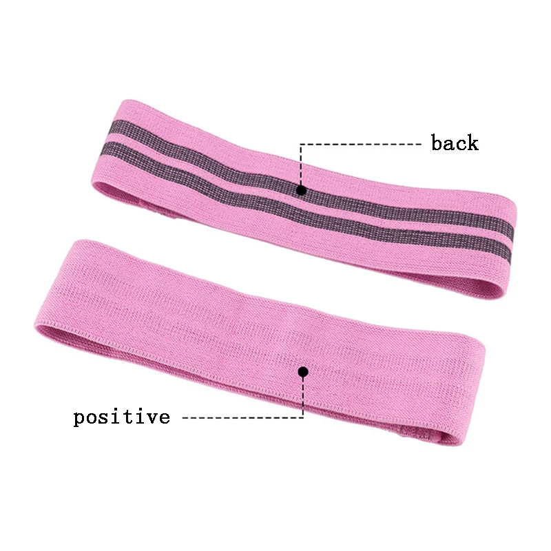 

Custom Logo Printed Yoga Gym Exercise fitness for Legs Glutes Booty Hip Fabric Resistance Bands