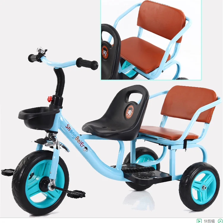 Hot Sell Baby Tricycle For Twins Best Selling Baby Trike Bike Great