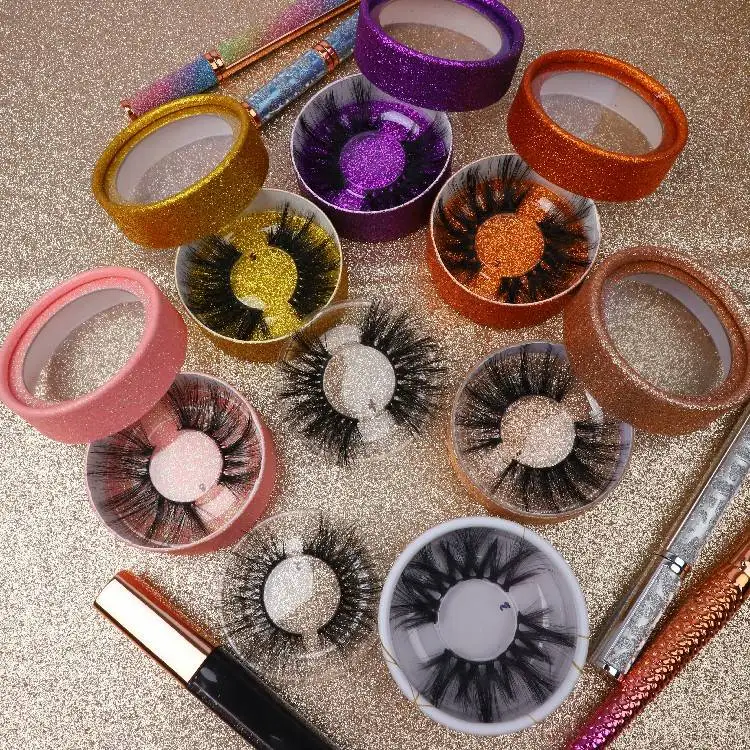 

Wholesale Eyelashes 3D Faux Mink Eyelash Custom Packaging 25 Mm 3d Faux Mink Eyelash Bulk