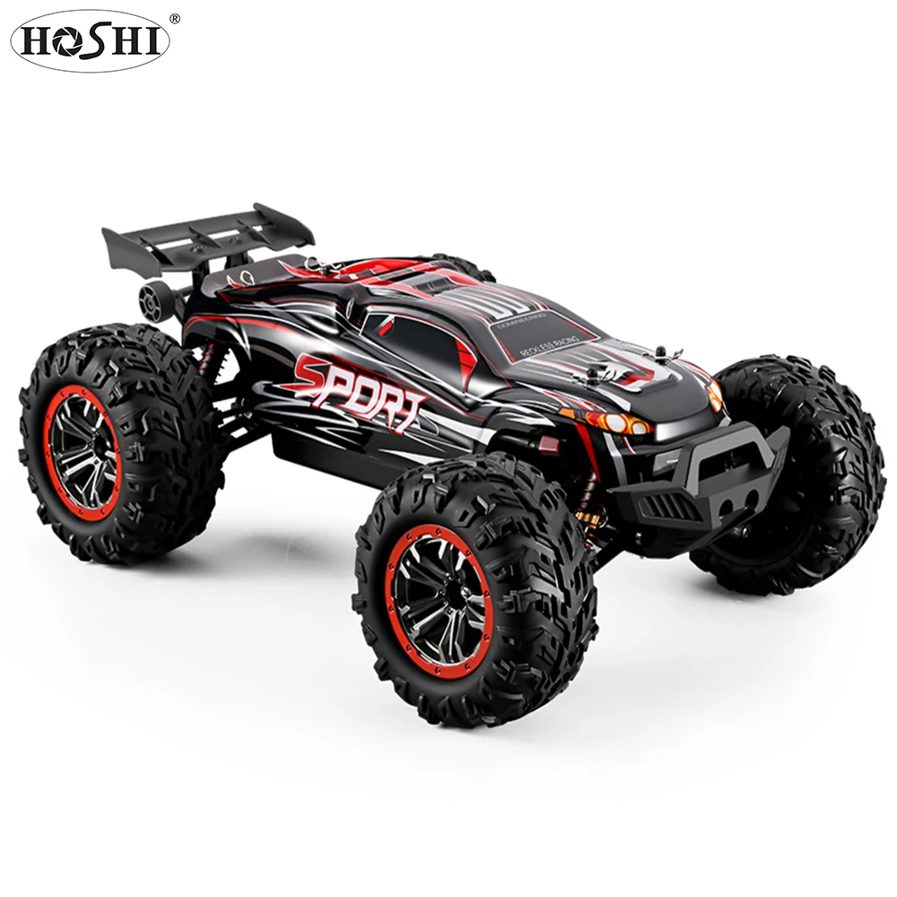 

New Arrival HOSHI X03A MAX Car 2.4G 4WD 1/10 Brushless RC Truck High Speed 60km/H Large Foot Vehicle Model Off-road Vehicle Toys, Red