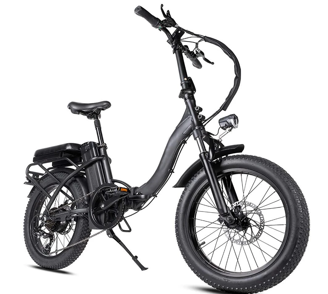 

7 speed 20" Chinese fitness bike-homm cheap road 350W 500W 48V adult fat folding cycle city electric bicycle