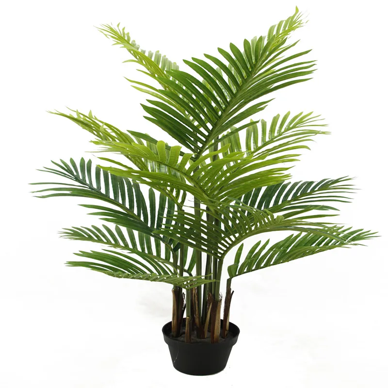 

Phoenix Tail sunflower artificial plastic palm tree for garden indoor decor bonsai