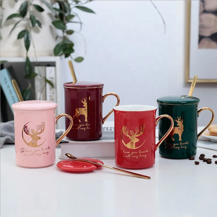 

Creative Phnom Penh Ceramic Mug Couple Cup Customized Logo Wedding Bridesmaid Gift Souvenir, As picure or customized