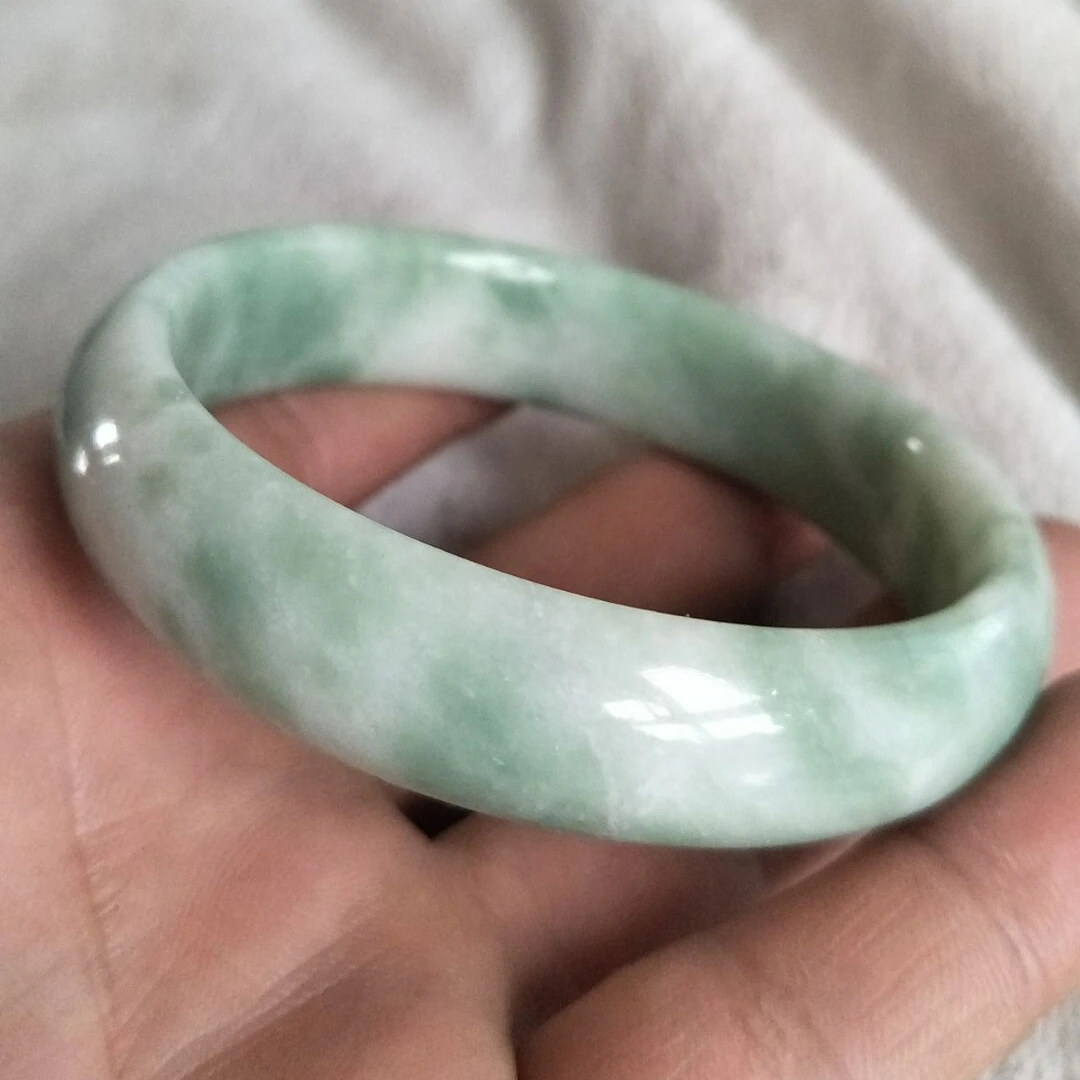 

New natural Wholesale women green jade bracelet jade Bangles, As pic