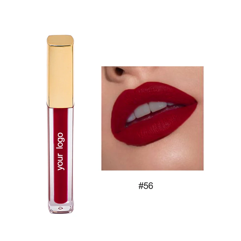 

Matte Liquid Lipstick with Lip Plumper Makeup Set Velvety Long Lasting High Pigmented Nude Waterproof Lip Gloss