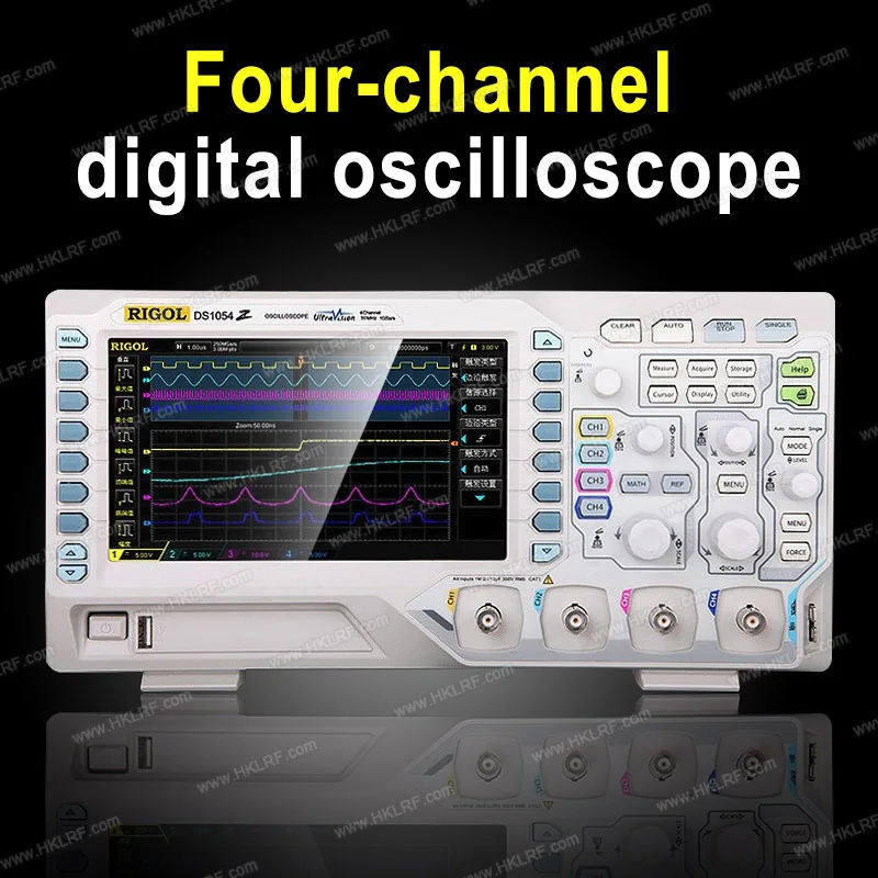 
RIGOL DS1054Z Digital Oscilloscope 4 channels 50MHz bandwidth 1GSa/s Sam 