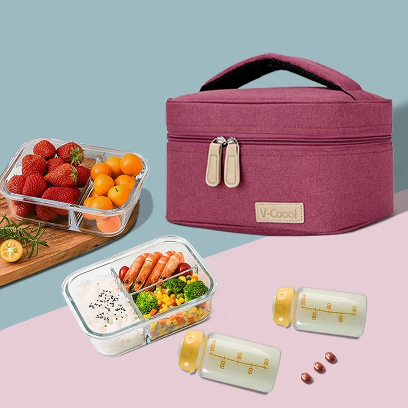 

V-Coool lunch bag insulated cooler bag for school kids office mum, Please check photos