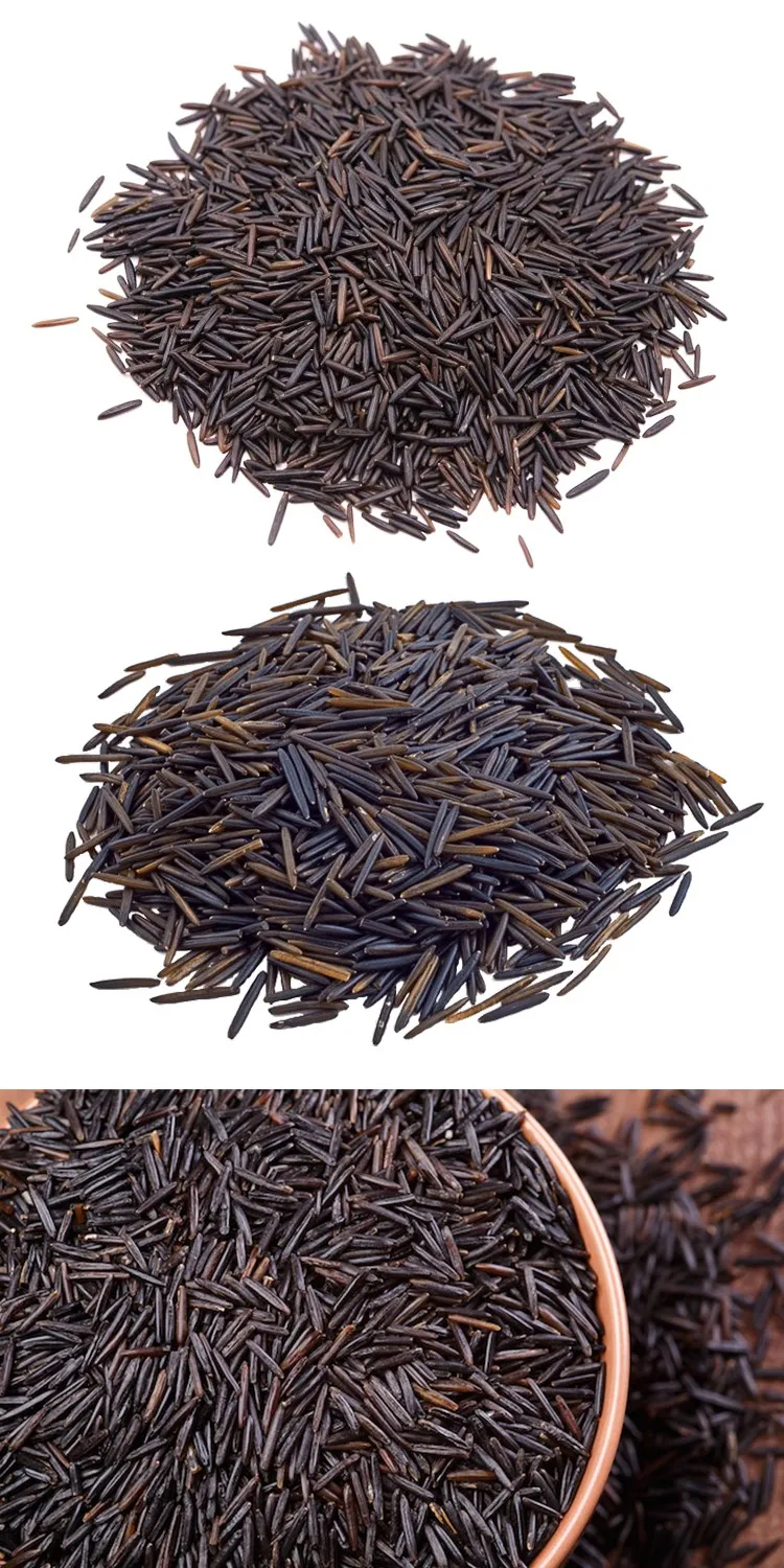 
High grade New Crop Canadian Certified Organic Wild Black Rice 