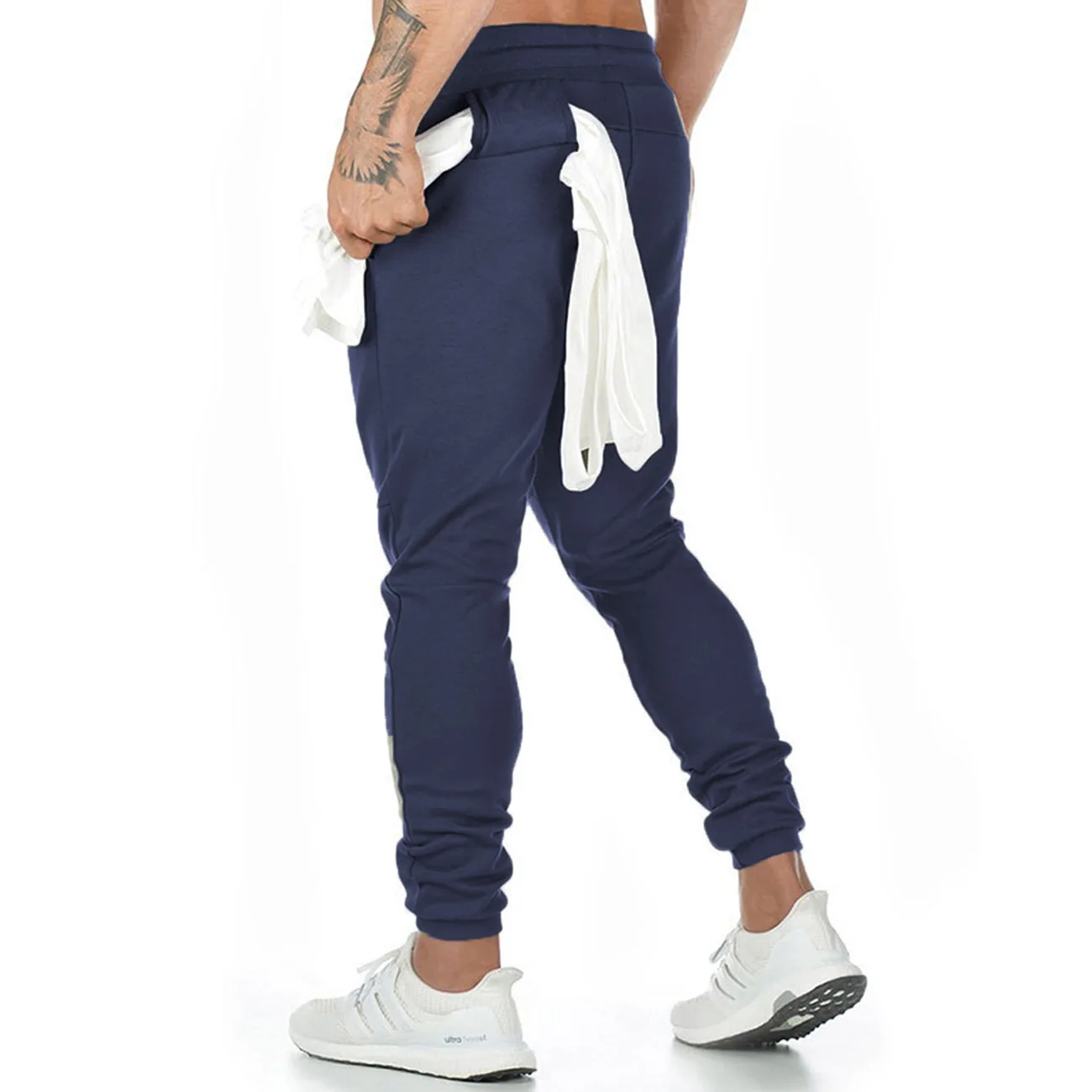 

Men's Streetwear Fitness Clothing Autumn Winter Track Pants Men Casual Pants