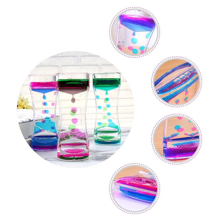 Liquid Timer Sensory Motion Visual Bubble Hourglass Gravity Science ...