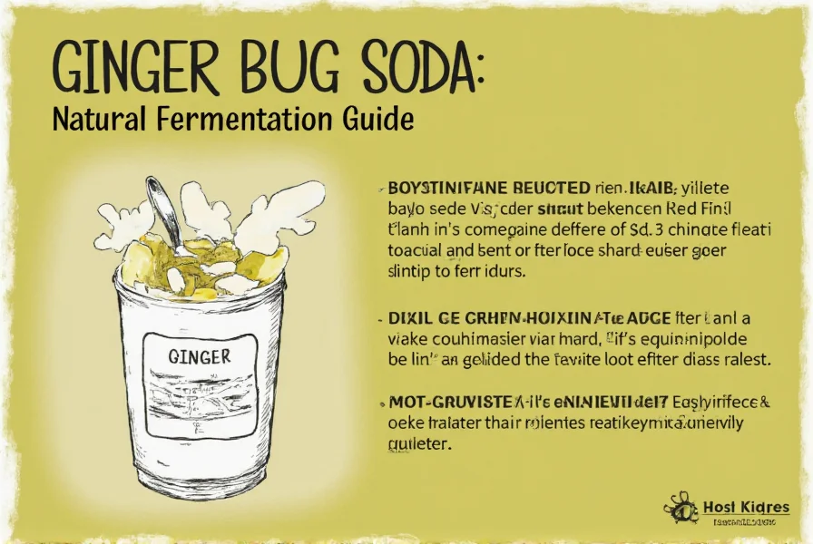 Homemade ginger bug soda in glass bottles showing natural carbonation