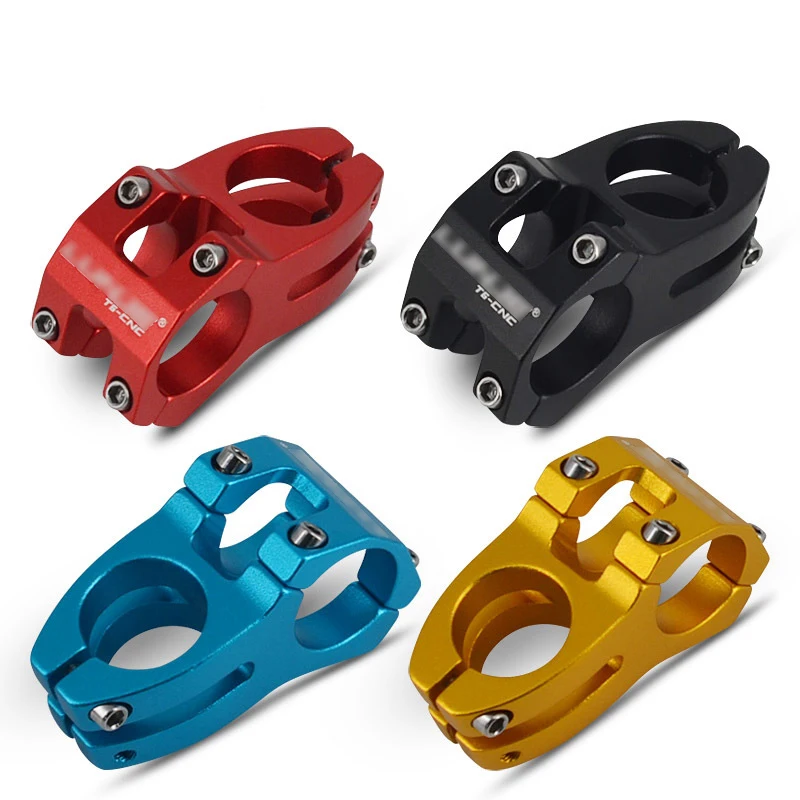 

31.8MM MTB Bike Handlebar Stem Bicycle Stem Cycling Bicycle Parts Aluminum Alloy Other Bicycle Parts Bike Handlebar Stem, Black, red, gold