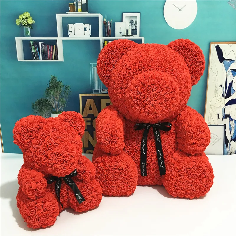 rose bear 40 cm