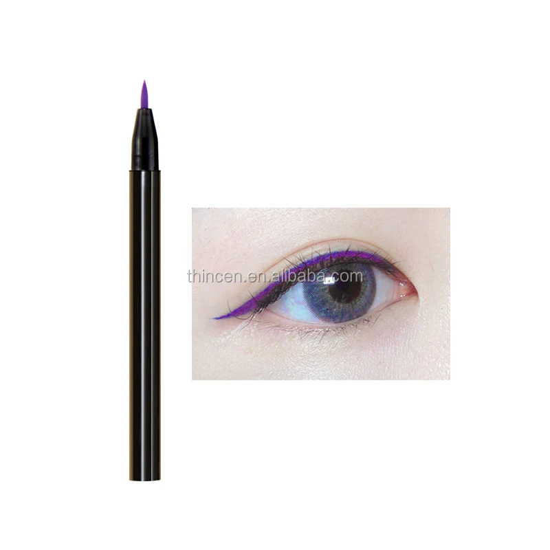 High Elastic Sponge Ni Liquid Eyeliner Pen Neon Colored Eyeliner Set