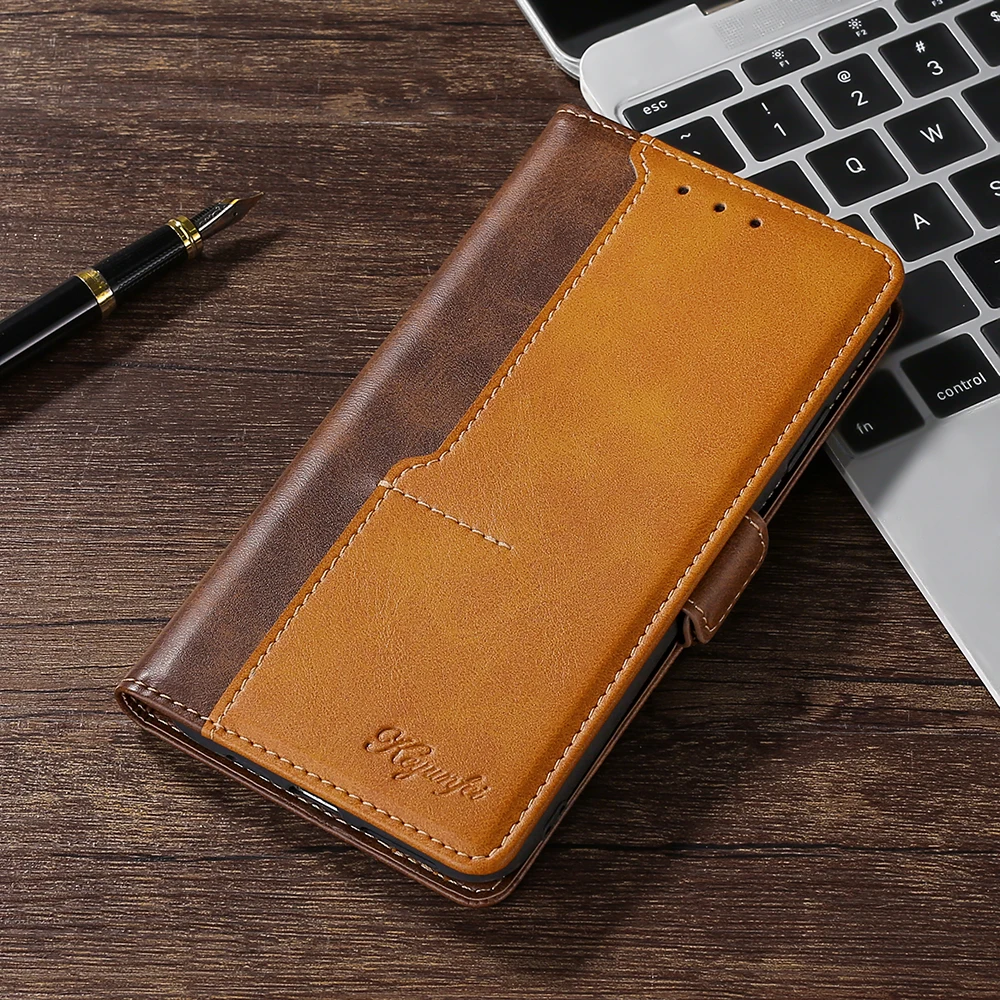 

Luxury Leather with Soft TPU Wallet Flip Cover for Doogee N30 N20 Pro N10 Phone Case for Doogee Y9 Plus Shoot 1 Protector Cover, 6 colors for your choose