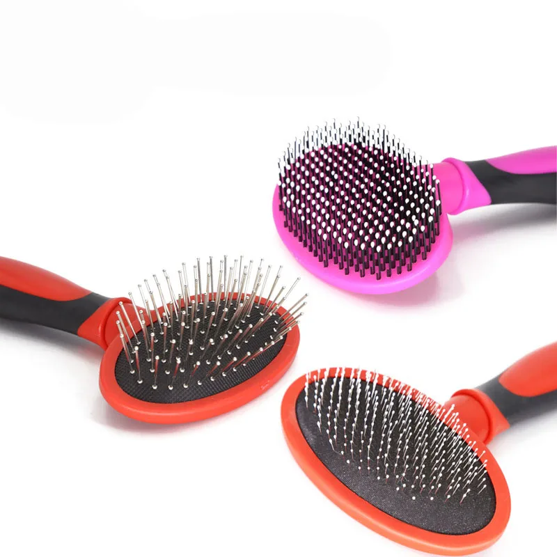

Pet hair removal comb plastic three kinds of comb needle hairdressing pet dog hair removal artifact comb, Picture