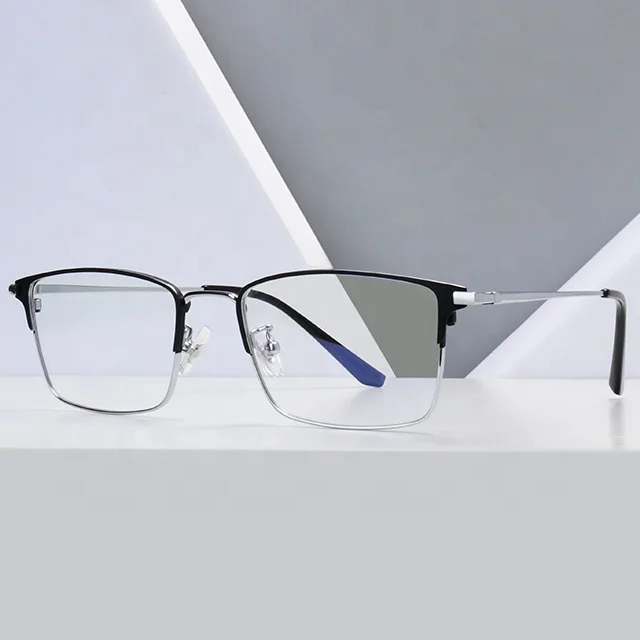 

2020 Custom Mens Round Titanium Optical Frames Eyeglasses Myopia Glasses