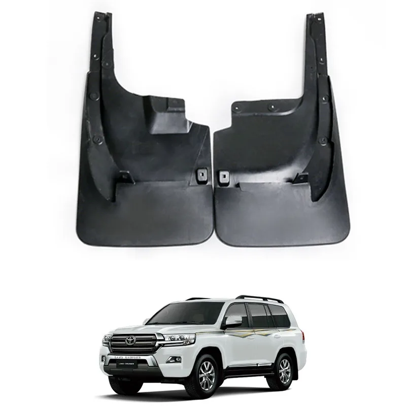 

Car Extior Accessories Splash Guards Fender Mudflaps For TOYOTA LAND CRUISER LC200 4 Pcs/set ABS Material Fender Car Body Parts