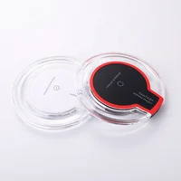 

Sample Free 2019 Amazon Hot Sale Crystal Fantasy K9 Cheap Universal Qi Wireless Charging Pad Mobile Phone Charger for Smartphone