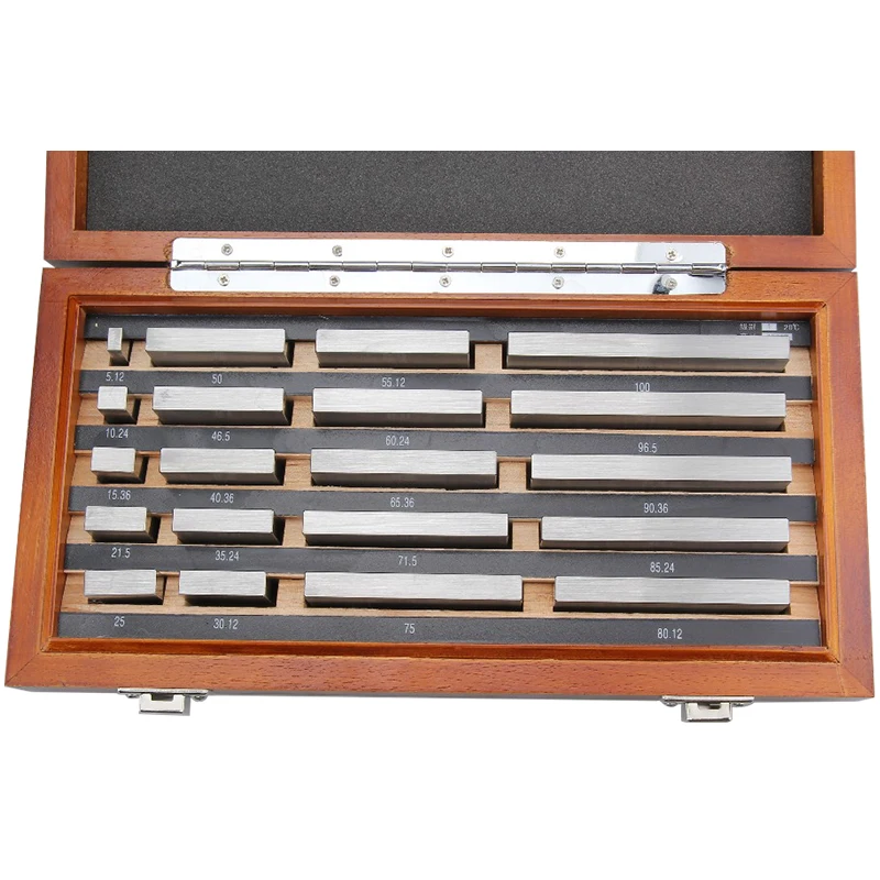 Steel Material Metric Individual Slip Gauge 0.5mm1000mm Gauge Block