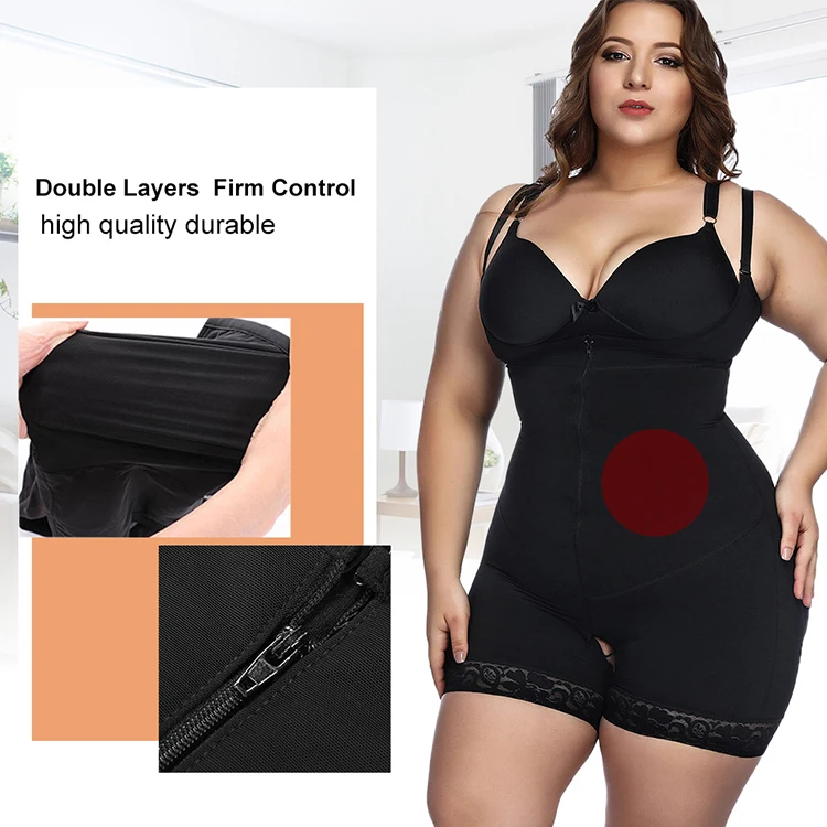 

Women's Plus Size Shapewear Bodysuit Butt Lift Tummy Control Body Shaper