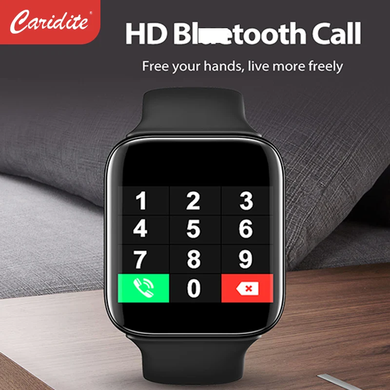 

Caridite Android Smart Watch Phone 2020 Cheap Sport Bracelet Fitness Wholesale Ip67 Waterproof Watch Smart Calling Function, White