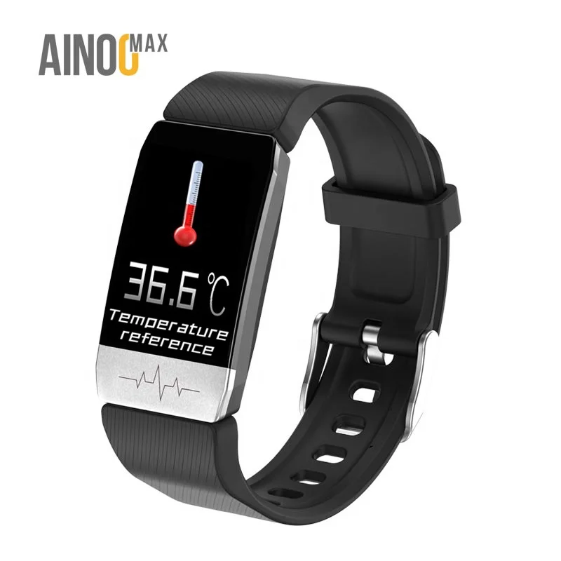 

Ainoomax L142 body temperature smart watch 2020 t1 child wrist band ECG heart rate waterproof bracelet smartwatch, Depend on item