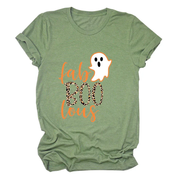 

2021 Cute And Printed O-Neck Short Sleeved Cotton Women T Shirt Wholesale