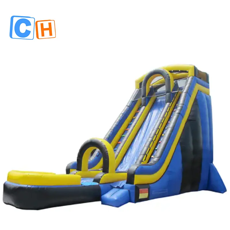 

CH commercial adult giant inflatable dry slide for kidscheap inflatable bouncy castle with slide