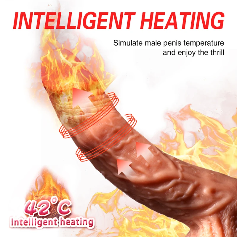 Remote Control Realistic Dildo Vibrator for Women Masturbation Vibrating Dildo with Remote Control for Women Sex Toys