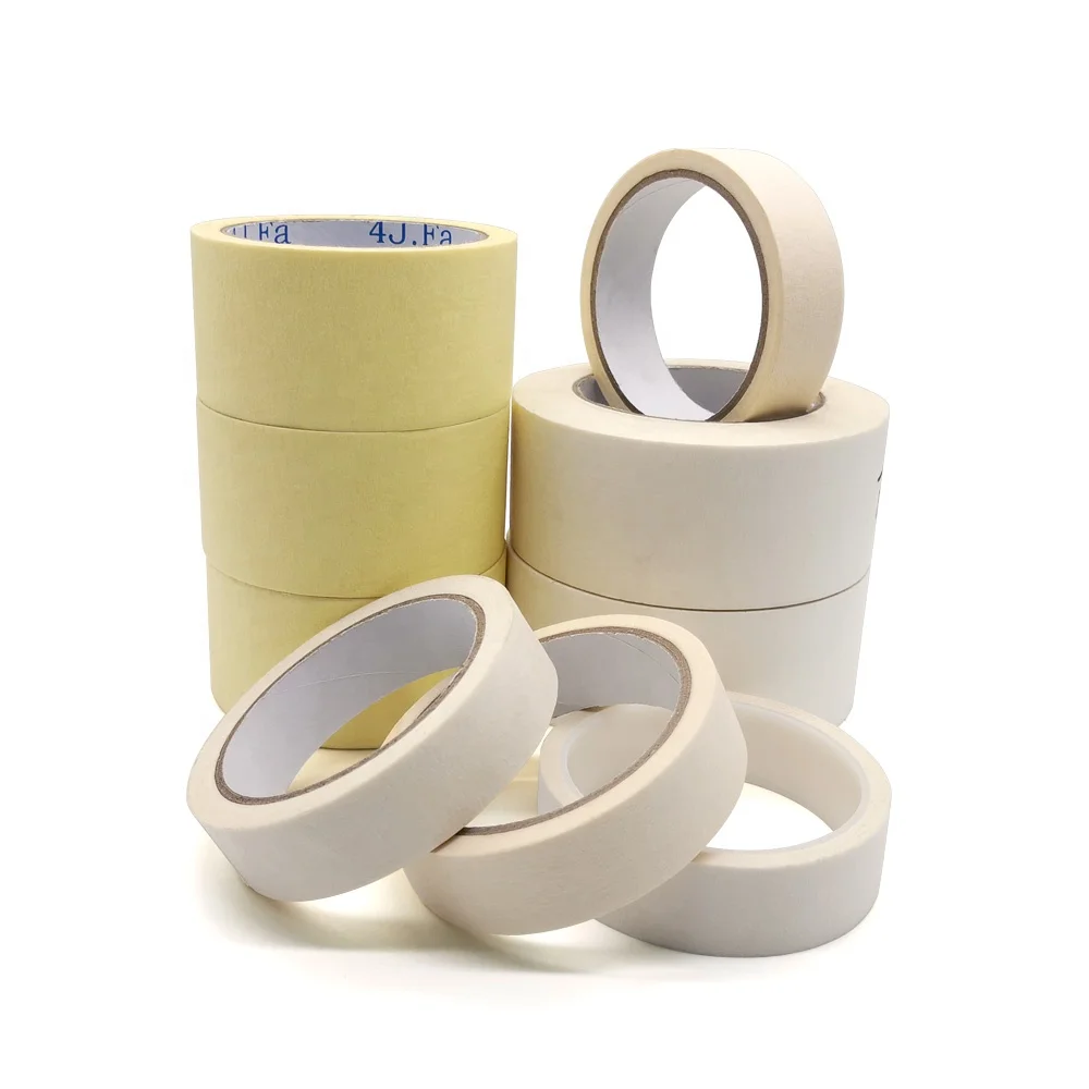 

Single Sided Rubber Yellow No Residue Masking Tape