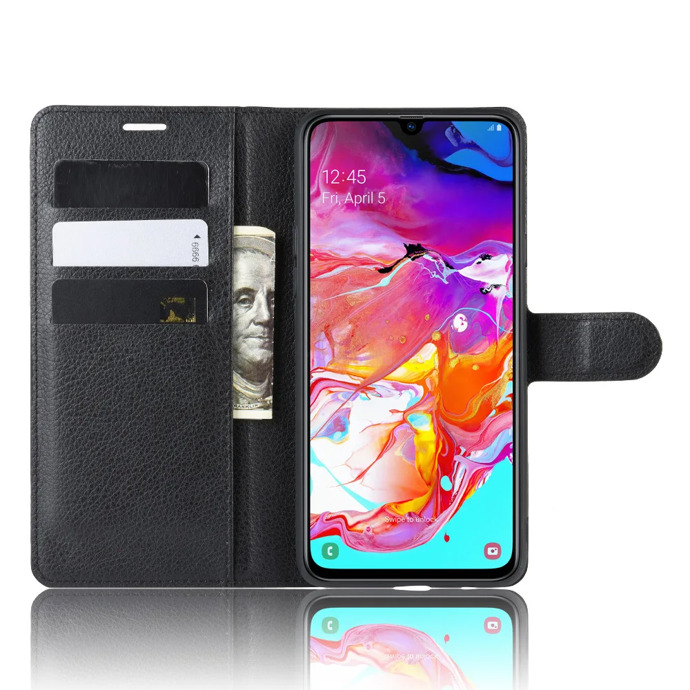 

Cover Case For Galaxy A20s Case Luxury Magnetic Flip Wallet Holster For Phone A20E A20S, Black, blue, brown, green, pink, purple, red, white