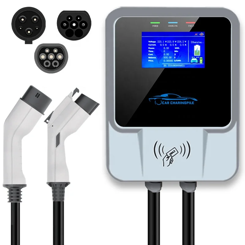 

Type 2 EV Charger 7KW 11KW 22KW Wall -mounted charging station for Volkswagen ID 4 6 MZ