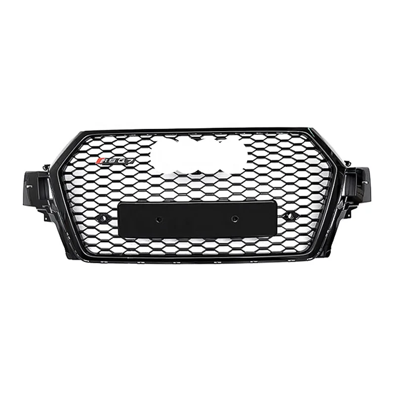 

RSQ7 radiator honeycomb grills for Audi Q7 SQ7 RSQ7 front bumper facelift mesh grille for Audi Q7 2016 2017 2018 2019