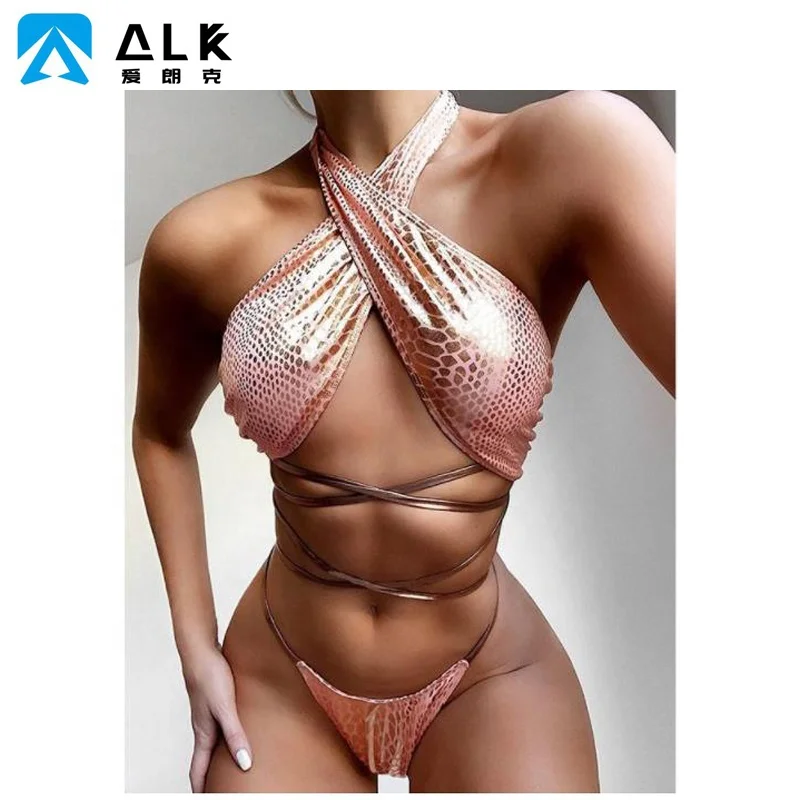 

Ailangke Wholesale Exotic Woman Stripper Outfits Dancewear With Chains