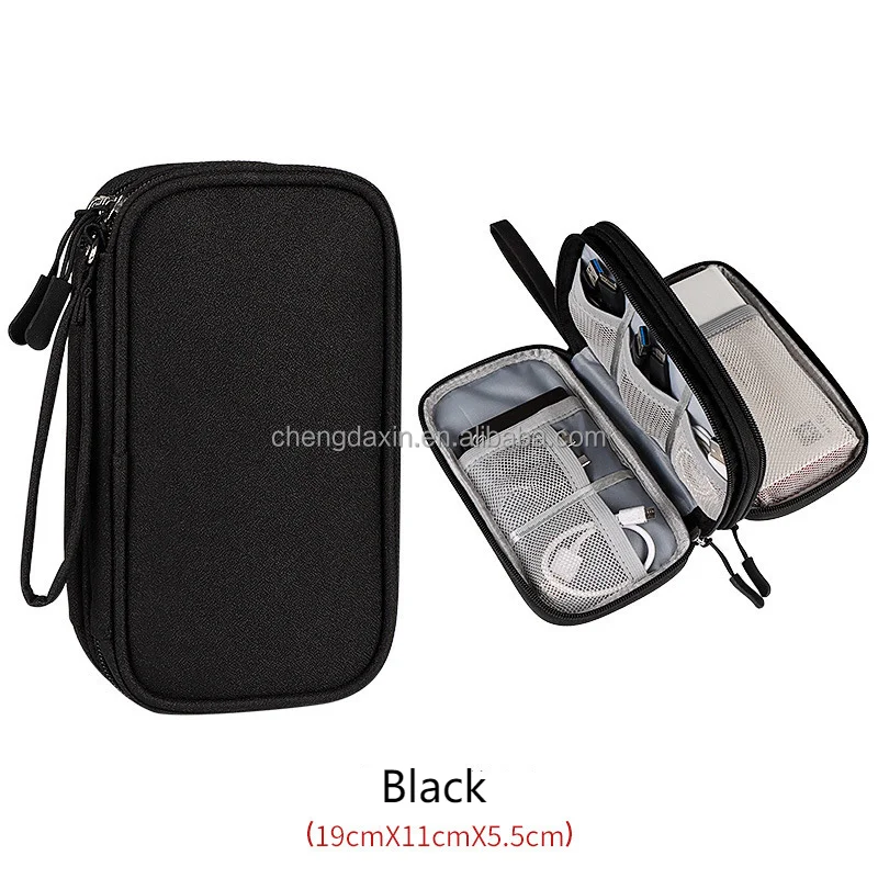 

Hot Selling Digital Gadget Data Case Multifunctional Electronics Accessories Organizer Cable Earphone Storage Bag