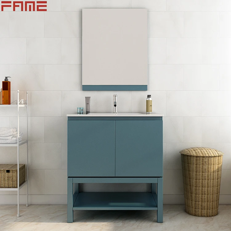 Fame Custom Luxury Small New Design Antique Floor Bathroom Cabinet