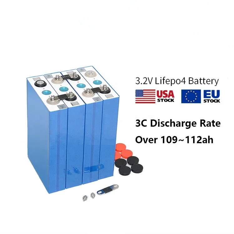 

EU Warehouse Fast Delivery 3.2v 100ah 105ah 200ah Lifepo4 prismatic battery cells EV 3.2V 105ah Solar lithium Batteries