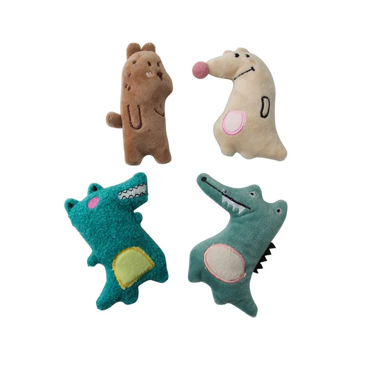 

Contain Cat Grass Styling Soft Cat toy Dinosaur Dog Toy Plush Toy Cat