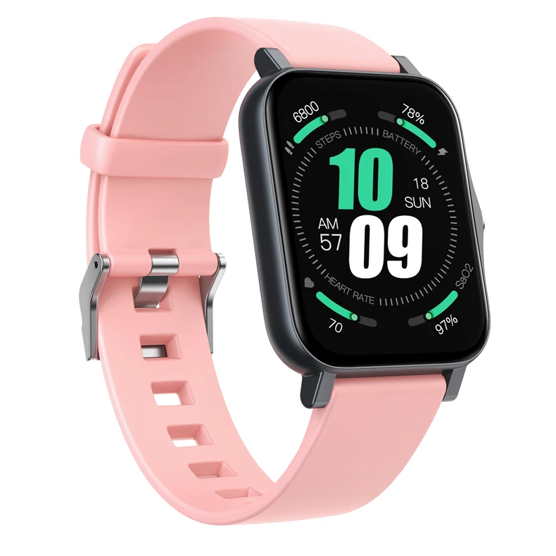 

Womens Android Smartwatch 1.7inch IP68 Waterproof Sport Fitness Health Smart Watch with Body Temperature Heart Rate Monitor