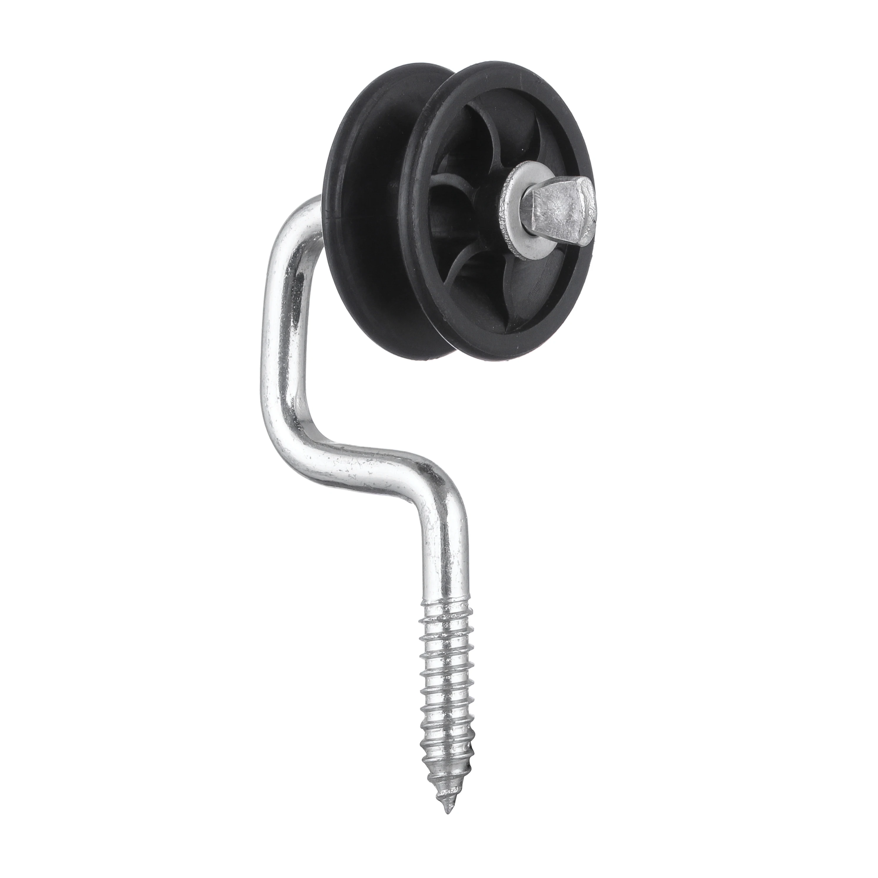 

Corner roll insulators for wooden posts, White/yellow /black/white