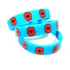 Custom UK silicone rubber band , Custom debossed team development silicone bracelet