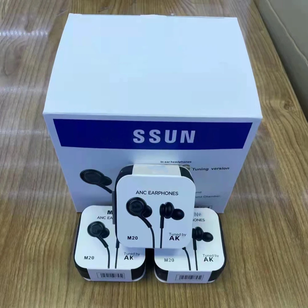 

2021 NEW Original Quality Headset In Ear Headphones With Remote Mic for samsung S8 S10 akg 3.5mm jack earphone With packaging