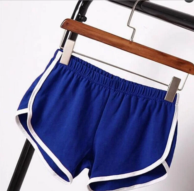 

Wholesale Candy Color Hot Pant Elastic Fashion Girls Running Sports Biker Shorts Summer Women Shorts Yoga Athletic Shorts